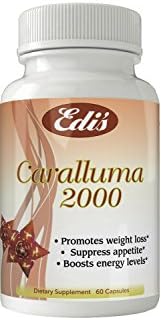 Edi’s Secret Caralluma 2000 Weight Loss Aid, 1008 mg, 60 Caps