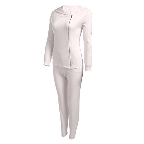 cindere Tracksuit For Women Two Piece Zip-up Sports Suit Hoodies Sweatshirt With Sweatpants - Thumbnail 5