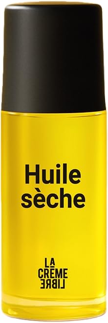 La Crème Libre - 3 in 1 Organic Body Oil - Dry Oil for Hair Face Body - Roll-on Massage - 100% Natural and Vegan - Nourishing and non-Sticky - Improves Skin Elasticity - Orange Blossom Scent - 50ml — image 1