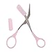 BeeSpring Women Eyebrow Trimmer Comb Eyelash Hair Scissors Cutter Remover Makeup Tool