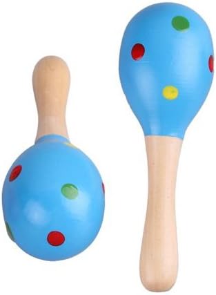 wooden maracas baby