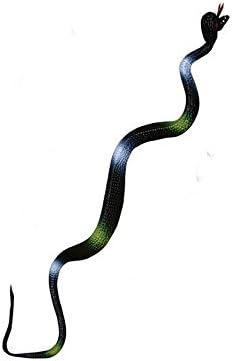 Rubber Snakes 21 Inches Made of rubber tree, Snake Toys For Everyone, Gardens, Party Favors and Decorations.
