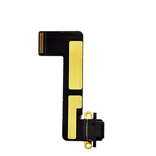 Charging Port Connector Dock Flex Cable Replacment for Ipad Mini (Black)