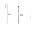 12pcs Steel Large Eye Blunt Needle Knitting Embroidery Needle Set(Length:5.3,6.0,7.0cm) by Alimitopia