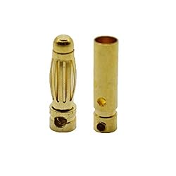 Yiqigou 20 Pairs Gold Plated 3mm 3.0mm Banana Plug