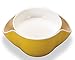 kody Double Dish for Pistachios, Peanuts, Edamame, Cherries, Nuts, Fruits, Candies, Snacks Plastic Serving Dishes and Bowls (Orange)