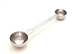 Time Roaming Stainless Steel Double Side Coffee Scoop Measure-1&2Tablespoon
