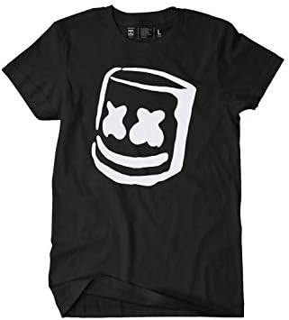Marshmello Authentic Icon T-Shirt - Mellogang Black or White Unisex Cotton Tee