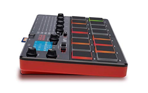 Akai Professional MPX16 | 16-Pad Sample Player and Recorder with SD Card Slot and Built-In Mic (16 Pad) + 32GB Memory Card + Hosa Dual 1/4 Inch To Dual 1/4 Inch Stereo Cable + Photo4Less Clean Cloth