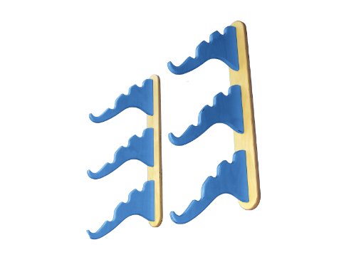 Surf Trunks Triple Inshore/Inshore/Inshore Fishing Pole Rack, Blue