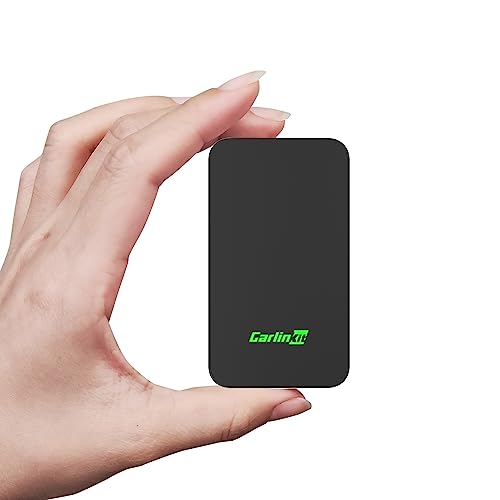 CarlinKit 5.0 Dongle - Wired to Wireless CarPlay & Android Auto Adapter,Online Update,2-Channel Connection, Plug & Plug, 10s Connect for Cars with OEM Wired CarPlay & Android Auto from 2015
