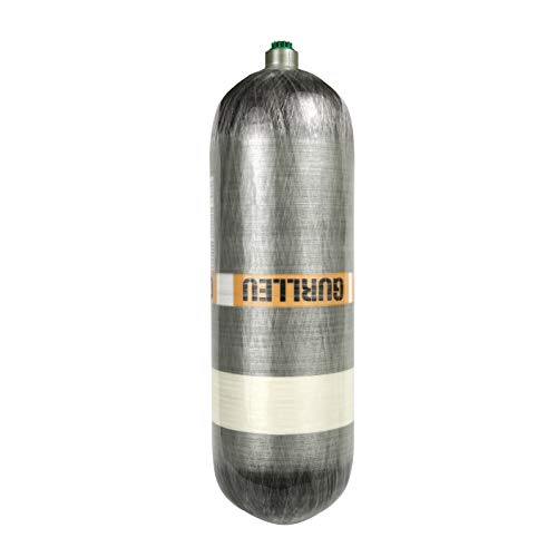 IORMAN 4500psi High Pressure Composite Cylinder Carbon Fiber PCP Paintball Air Tank (Empty Bottle) (9L DOT Tank)