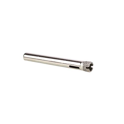 50Pcs Diamond Coated Drill Bit Set, 6 mm Diamond Tipped Tile Marble Glass Hole Saw for Tile, Glass, Kitchen Ceramics, Porcelain, Cermic Tile, Marble