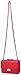 ILISHOP Women's Fashion Shoulder Bag Quilting Chain Cross Korean Ladies Handbag (red)