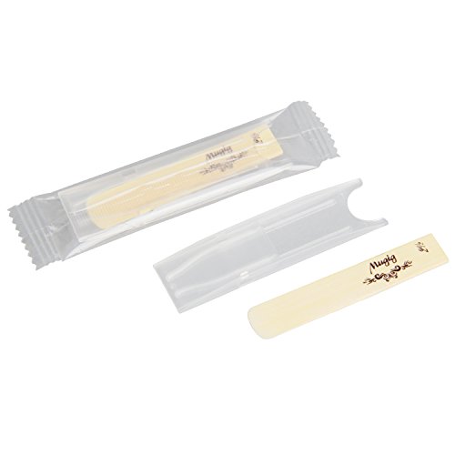 Mugig B Flat Clarinet Reeds with Individual Plastic Case (10 Pack)