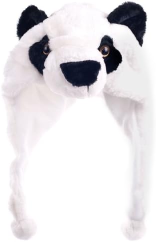 Critter Cap Plush Panda Hat
