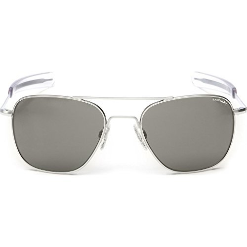 Randolph Engineering Aviator Matte Chrome | Gray Polarized Bayonet- Af088