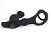 10 Speed Orgasmic Extra Stimulation Vibrating Cockring - Full Silicone Waterproof Stretchy Premium Penis - G-spot Stimulator Personal Wireless Wand Massager for Male Female Anal Vibrator Sex Toy