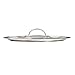 Cook N Home Stainless Steel with Glass Center Universal Lid, Fits 8, 10.25, 11, and 12-Inch