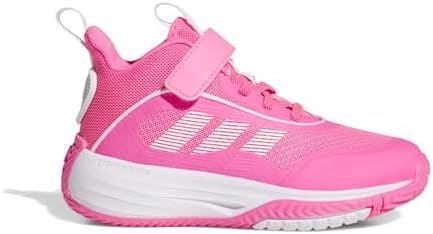 Unisex Kinder OWNTHEGAME 3.0 Shoes, Lucid pink/FTWR White/Lucid pink, 38 EU