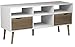 Tvilum Diana TV Stand, White Oak