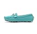 SUNROLAN Women's Polyurethane Suede Round Toe Flats Slip-Ons Loafers Casual Moccasins Shoes