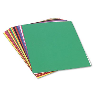 SunWorks : SunWorks Construction Paper, Heavy, 18 x 24, 10 Colors, 50 Sheets -:- Sold as 1 PK