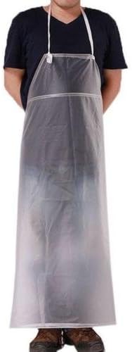 Long Apron Industrial Bib Smock Cleaning Kitchen Waterproof Transparent More Extended Restaurant Cooking