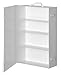Durham 535-43 White Cold-Rolled Steel 11FX Industrial Empty First Aid Cabinet, 15