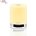 XBEIC Bluetooth 4.0 Speaker with Bedroom Table Lamp Nightlights for Kids Alarm Clock Dynamic Color Changing Mode Speakerphone TF Card Hands-Free Calls