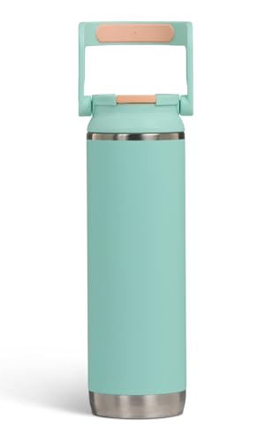 IGLOO Thermoflasche Sipper 20 – isolierte Edelstahl Trinkflasche 0,6 L, auslaufsicher, doppelwandig, ideal für Schule, Büro, Sport, Outdoor – robuste wiederverwendbare Flasche 4