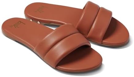 Beek Women\'s Brown Leather Seabird Flip Flops Sandals Size US 9 Vitamin A Beek Seabird Sandals in Black SEA-BKVA – South  main image 4