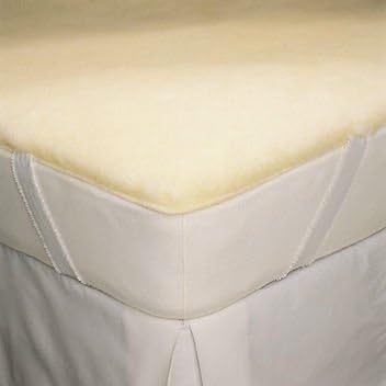 SnugFleece SnugSoft Imperial Wool Mattress Topper Pad Cover Queen Size 60 X 80