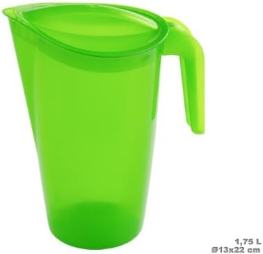 Round Bubble Jug with Lid 1.75 L.