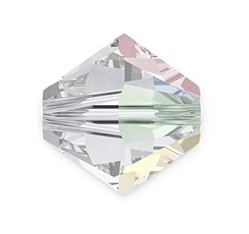 50pcs Authentic 6mm Swarovski Crystals 5328 Xilion Bicone Crystal