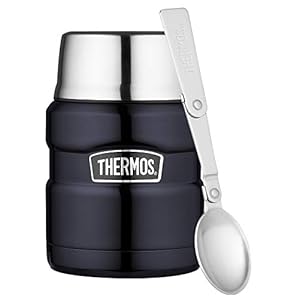 Thermos 123188 Blauwe „King Food” geïsoleerde voedselbewaarcontainer 470 ml