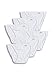 Jockey Women's Underwear Elance String Bikini - 6 Pack, White, 6