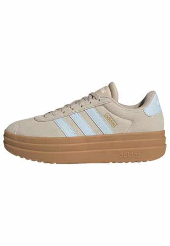 Femme VL Court Bold Shoes, Wonder Beige/Ice Blue/Gold met., 40 2/3 EU