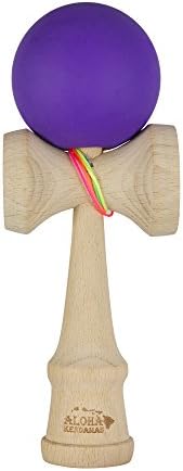 Aloha Kendamas Standard Kendama Rubberized Purple
