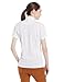 TuffRider Women's Kirby Kwik Dry Short Sleeve Show Shirt, White/White, Small