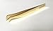 Russian Volume 75°, Eyelash Extensions Tweezers (Gold Plated) 3D 4D 6D