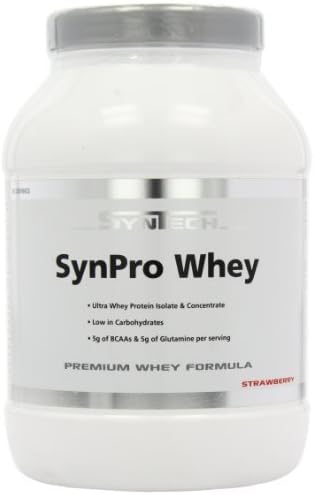 Syntech Nutrition 900g Synpro Whey Strawberry Whey Protein Shake Powder