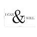Motivational and Inspirational do it Yourself Art Decal/Large I can and I Will 11