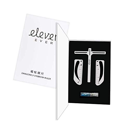 ELEVEN EVER Eyebrow Stencil Ruler kit- European Style eyebrow template Permanent Makeup Tools - Thumbnail 6