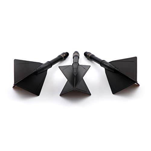 CUESOUL TERO AK4 Black Dart Flights Diamond Shape,Set of 3 pcs(CS-AK4+1ZSYS)