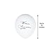 Qurly 36 Pieces White Remembrance Condolence Memorial Death Anniversary Celebration of Life Funeral Biodegradable 12 Inches Release Balloon We Love You Always Remembered and Loved