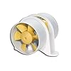 Marine-4-In-line-Blower-for-Boats-Yellow-Tail-220-CFM-Shurflo