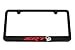 SRT HellCat License Plate Frame - Satin Black - Red & Silver Engraving - Challenger & Charger