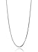 925 Sterling Silver Italian 1MM Box Chain Crafted Necklace Thin Lightweight Strong Sturdy -With Extra Clasp
