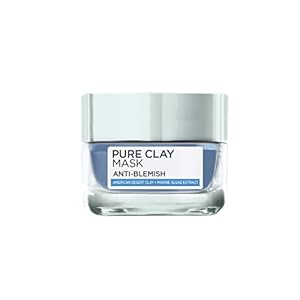 L’Oreal Paris Pure Clay Mask, Anti-Blemish, 50g